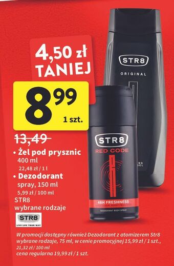 Intermarche Żel pod prysznic Str8 Original oferta