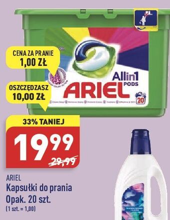 ALDI Kapsułki do prania color Ariel All In 1 oferta