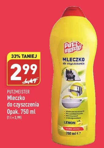 ALDI Mleczko do czyszczenia lemon Putzmeister oferta