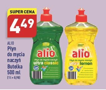 ALDI Płyn do mycia naczyń ultra classic Alio oferta