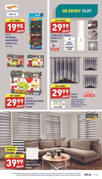 ALDI Samochodziki Hot Wheels oferta