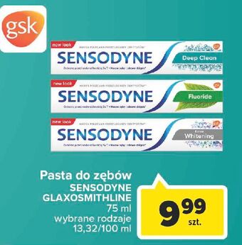 Carrefour Pasta do zębów Sensodyne Deep Clean oferta