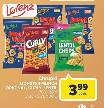 Carrefour Chrupki mexican style Lorenz Curly oferta