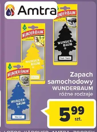 Carrefour Zapach samochodowy vanilia Wunder-Baum oferta