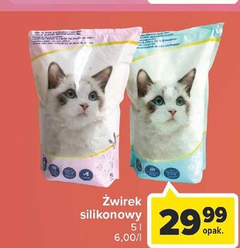 Carrefour Żwirek silikonowy Silitter oferta