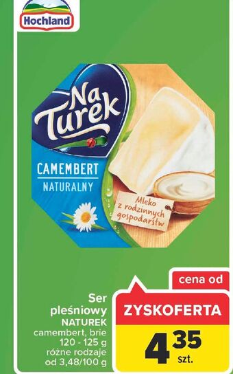 Ser camembert naturalny Turek Naturek