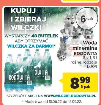 Carrefour Woda gazowana Rodowita Z Roztocza oferta