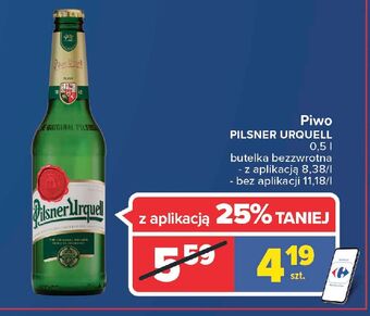 Carrefour Piwo Pilsner Urquell oferta