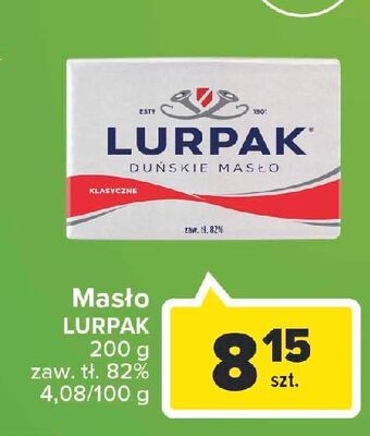 Carrefour Masło klasyczne Lurpak oferta