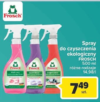 Carrefour Środek do czyszczenia kuchni grejpfrutowy Frosch oferta