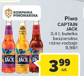 Carrefour Piwo Captain Jack Cuba Libre oferta