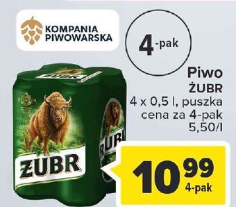 Carrefour Piwo Żubr 1768 oferta