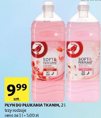 Auchan Płyn do płukania soft & perfume red fruits Auchan Różnorodne (Logo Czerwone) oferta