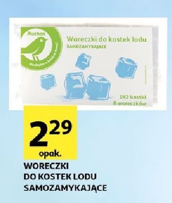 Auchan Woreczki do lodu Auchan oferta