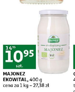 Auchan Majonez ekologiczny Ekowital oferta