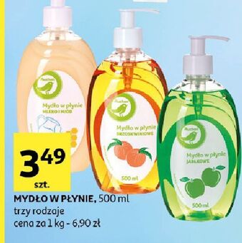 Auchan Mydło do rąk o zapachu brzoskwiniowym Auchan oferta