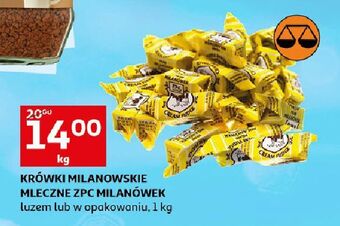 Auchan Cukierki krówki Krówki Milanowskie oferta