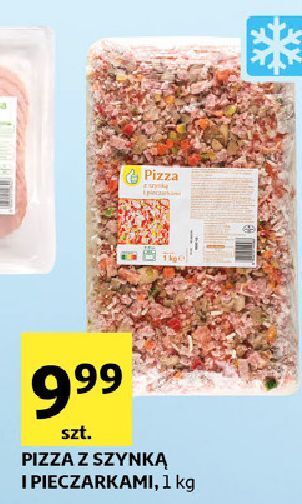 Auchan Pizza z szynką i pieczarkami Podniesiony Kciuk oferta