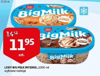 Auchan Lody czekolada intense Algida Big Milk oferta