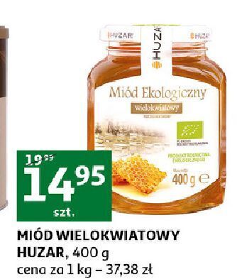 Auchan Miód wielokwiatowy ekologiczny Huzar oferta