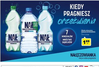 Carrefour Woda niegazowana Nałęczowianka oferta
