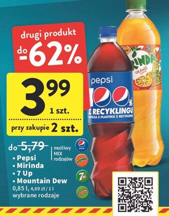 Intermarche Napój orange Mirinda oferta