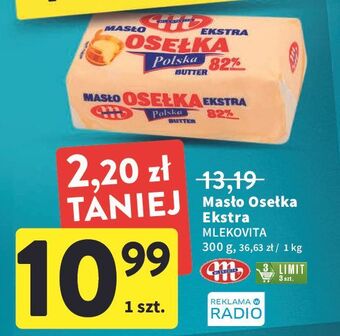 Intermarche Masło Mlekovita Osełka Ekstra oferta