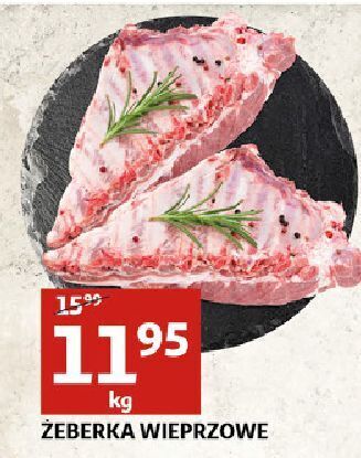 Auchan Żeberka wieprzowe oferta