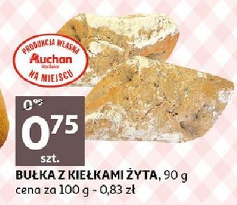 Auchan Bułka z kiełkami żyta Auchan oferta