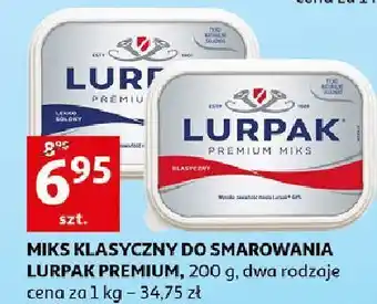 Auchan Miks klasyczny Lurpak Premium Klasyczny oferta