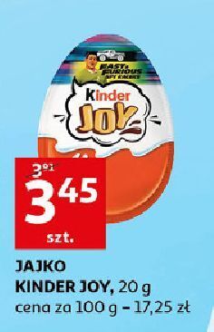 Auchan Jajko z niespodzianką Kinder Joy oferta
