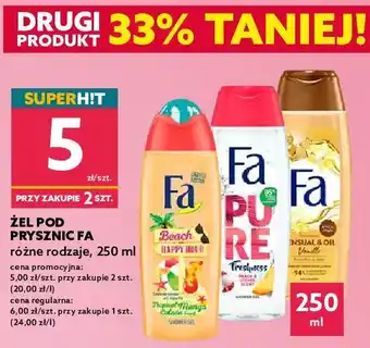 Dealz Żel pod prysznic mango Fa Beach Happy Hour oferta