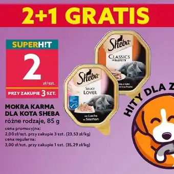 Dealz Karma dla kota z łososiem Sheba Finesse oferta