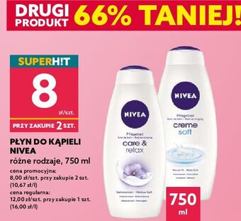 Dealz Żel pod prysznic Nivea Creme Soft oferta