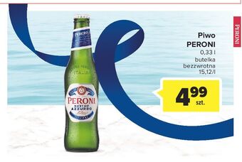 Carrefour Piwo Peroni Nastro Azzurro oferta