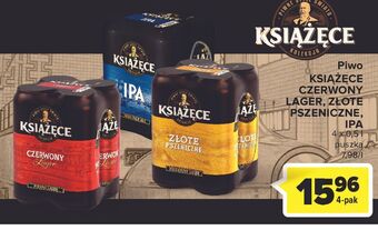 Carrefour Piwo Książęce Złote Pszeniczne oferta