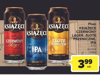 Carrefour Piwo Książęce Złote Pszeniczne oferta