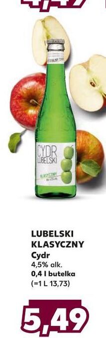 Kaufland Cydr Lubelski oferta