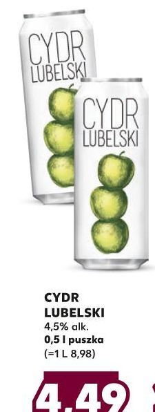 Kaufland Cydr Lubelski oferta