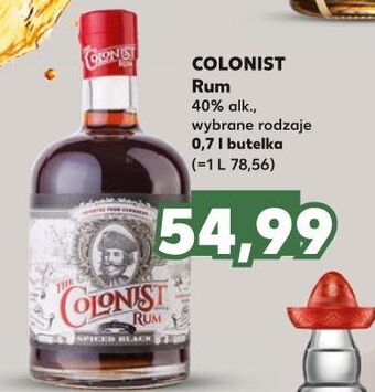 Kaufland Rum The Colonist Dark oferta