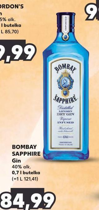 Kaufland Gin Bombay Sapphire oferta