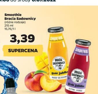 Netto Napój smoothie jabłko-jagoda-jeżyna Bracia Sadownicy oferta