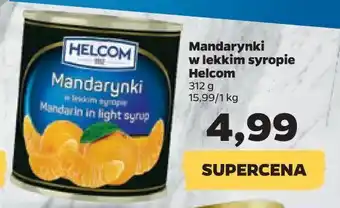 Netto Mandarynki w syropie Helcom oferta