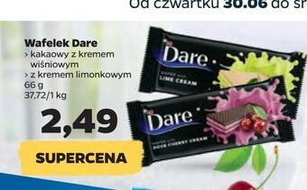 Netto Wafel z kremem limonkowym Eti Dare oferta