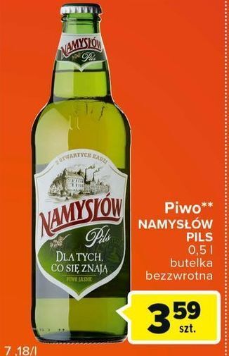 Globi Piwo Namysłów Pils oferta