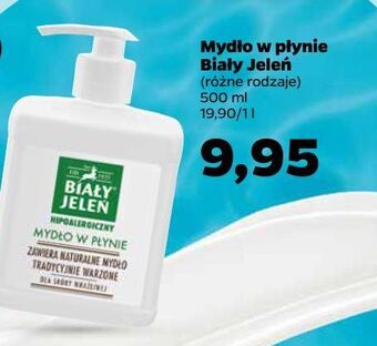 Netto Mydło w płynie hipoalergiczne Biały Jeleń oferta
