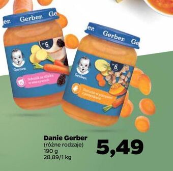 Netto Obiadek kurczak w potrawce z jarzynkami Gerber oferta