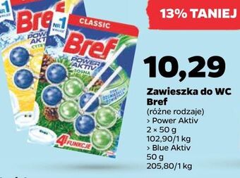 Netto Zawieszka do wc cytryna Bref Color Aktiv (Wcześniej Blue Active) oferta