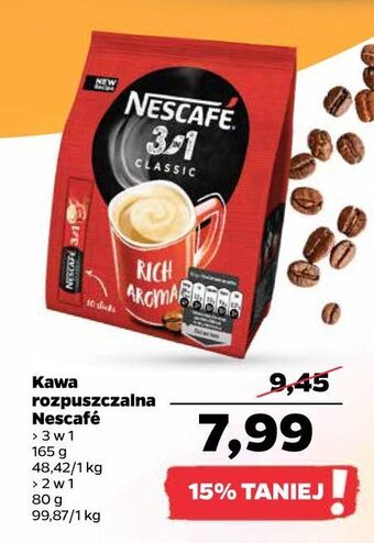 Netto Kawa Nescafe 3In1 Classic oferta
