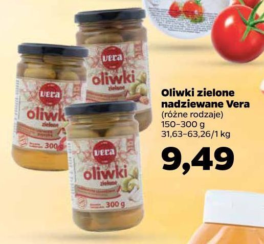 Netto Oliwki zielone z pastą paprykową Vera oferta